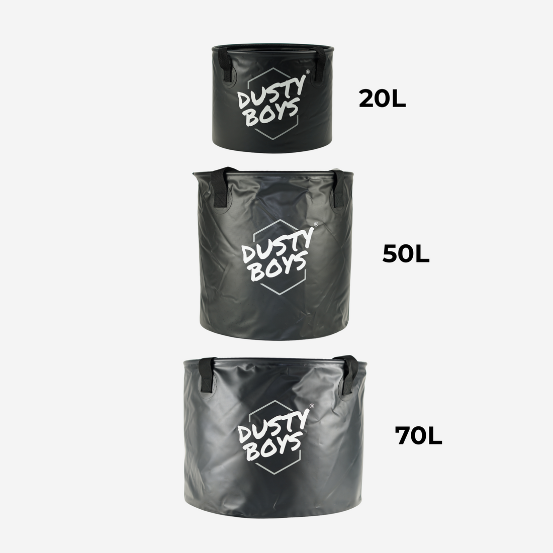 The Collapsible Buckets - 3 Sizes